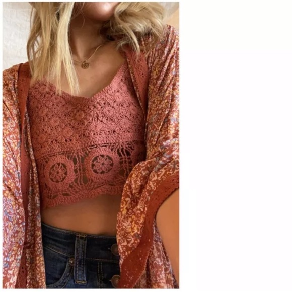 🌟SOLD ON DEPOP😃🌟NWT Free People Sydney Crochet - Picture 12 of 16